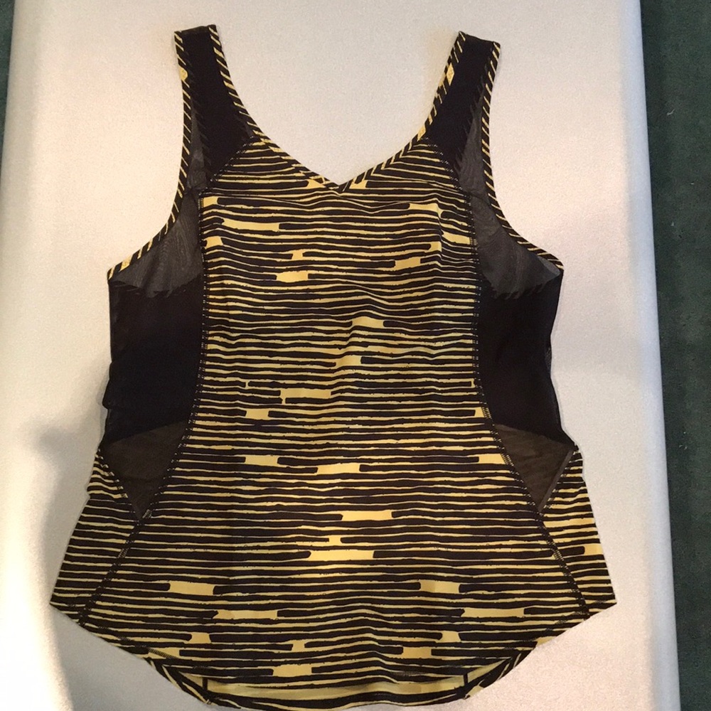 Lululemon Run With The Sun Tank Sea Wheeze